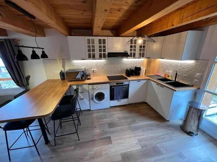 Appart Duplex Chalet Plein Sud Feissons-sur-Salins Exterior foto