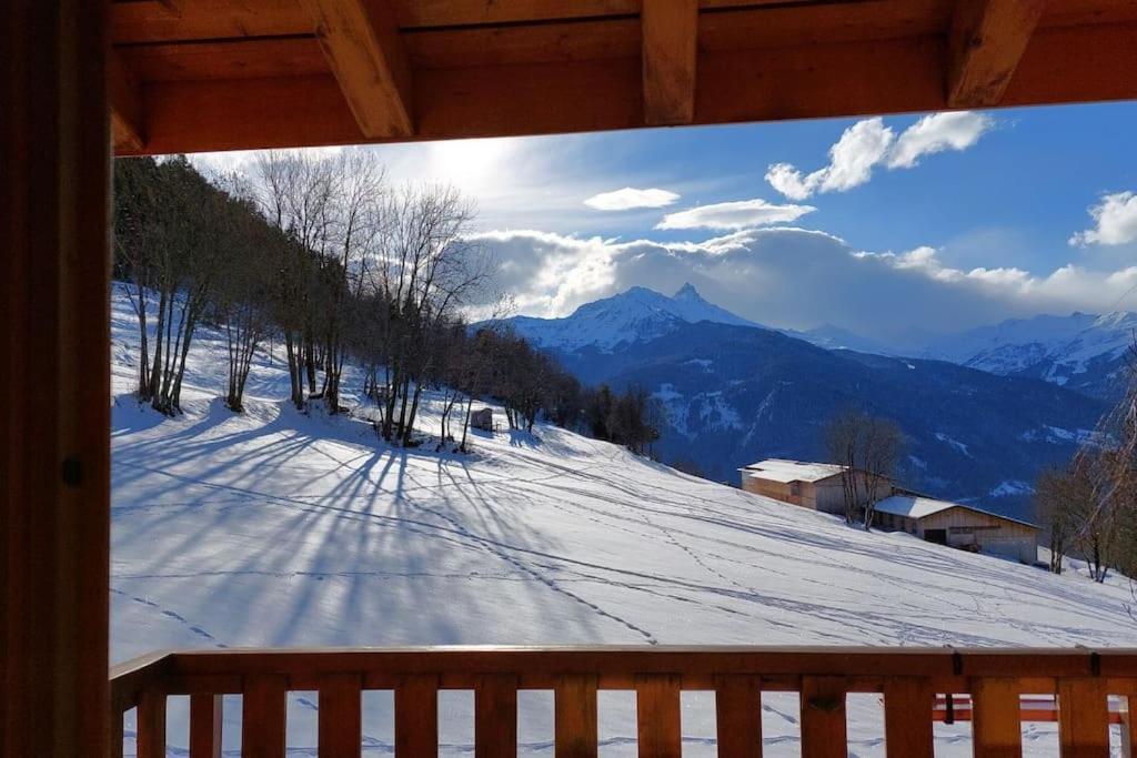 Appart Duplex Chalet Plein Sud Feissons-sur-Salins Exterior foto